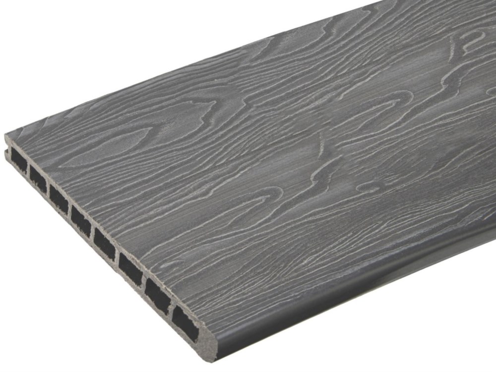 Ступень TalverWood 3D фактура/вельвет серый 313х25х4000 купить в Санкт-Петербурге