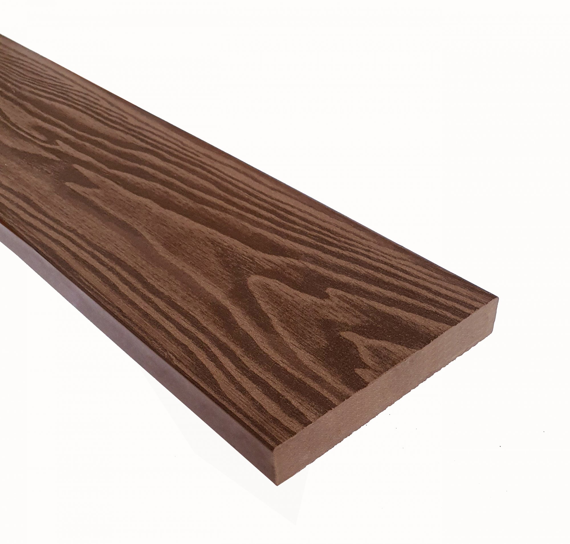 Доска террасная ТЕРРАпол полнотелая без паза СМАРТ 3D Орех Милано 130х24х4000мм купить в Санкт-Петербурге