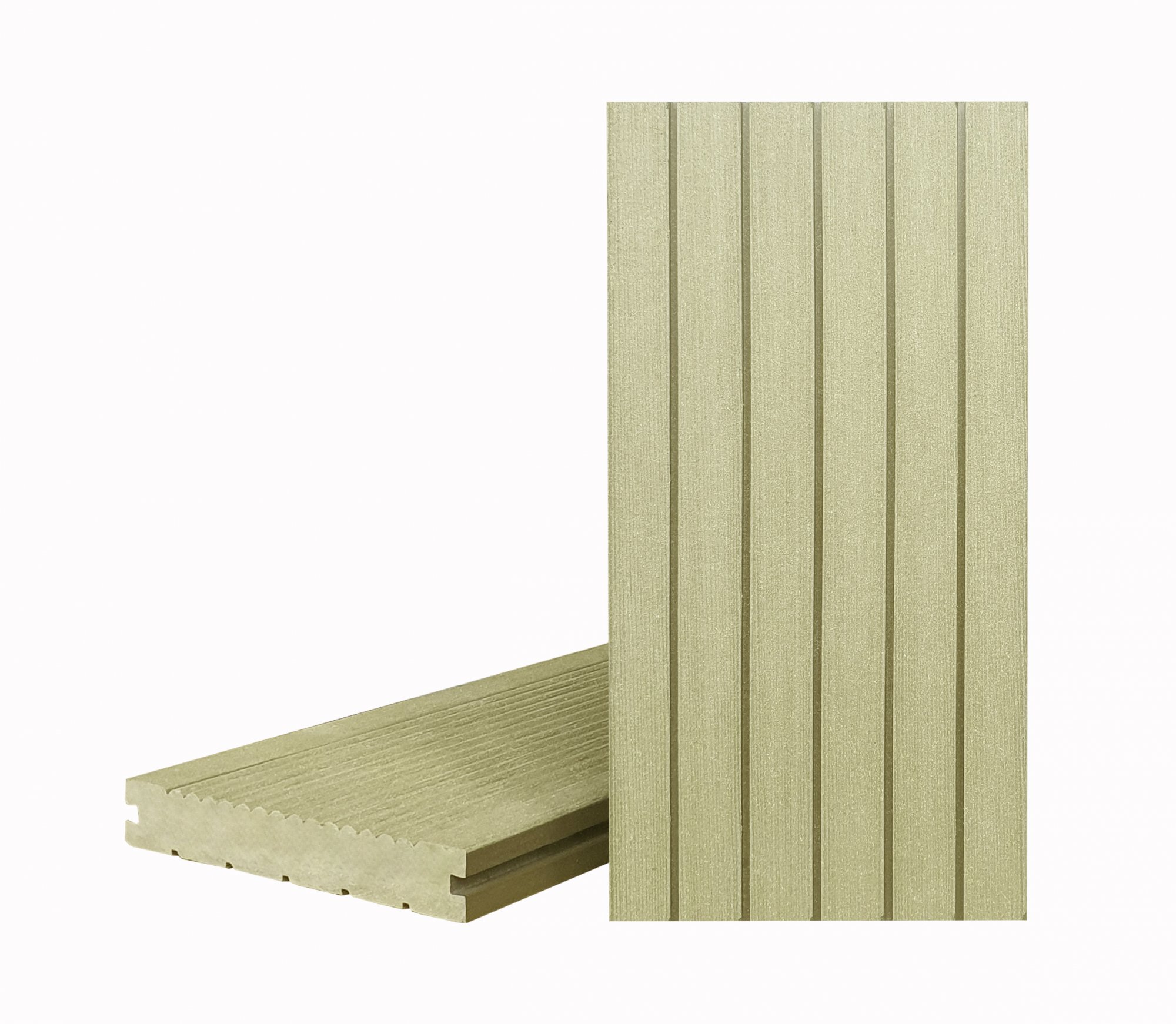 Доска террасная ТЕРРАпол полнотелая с пазом КЛАССИК Патио Фисташка 147х24х3000мм купить в Санкт-Петербурге