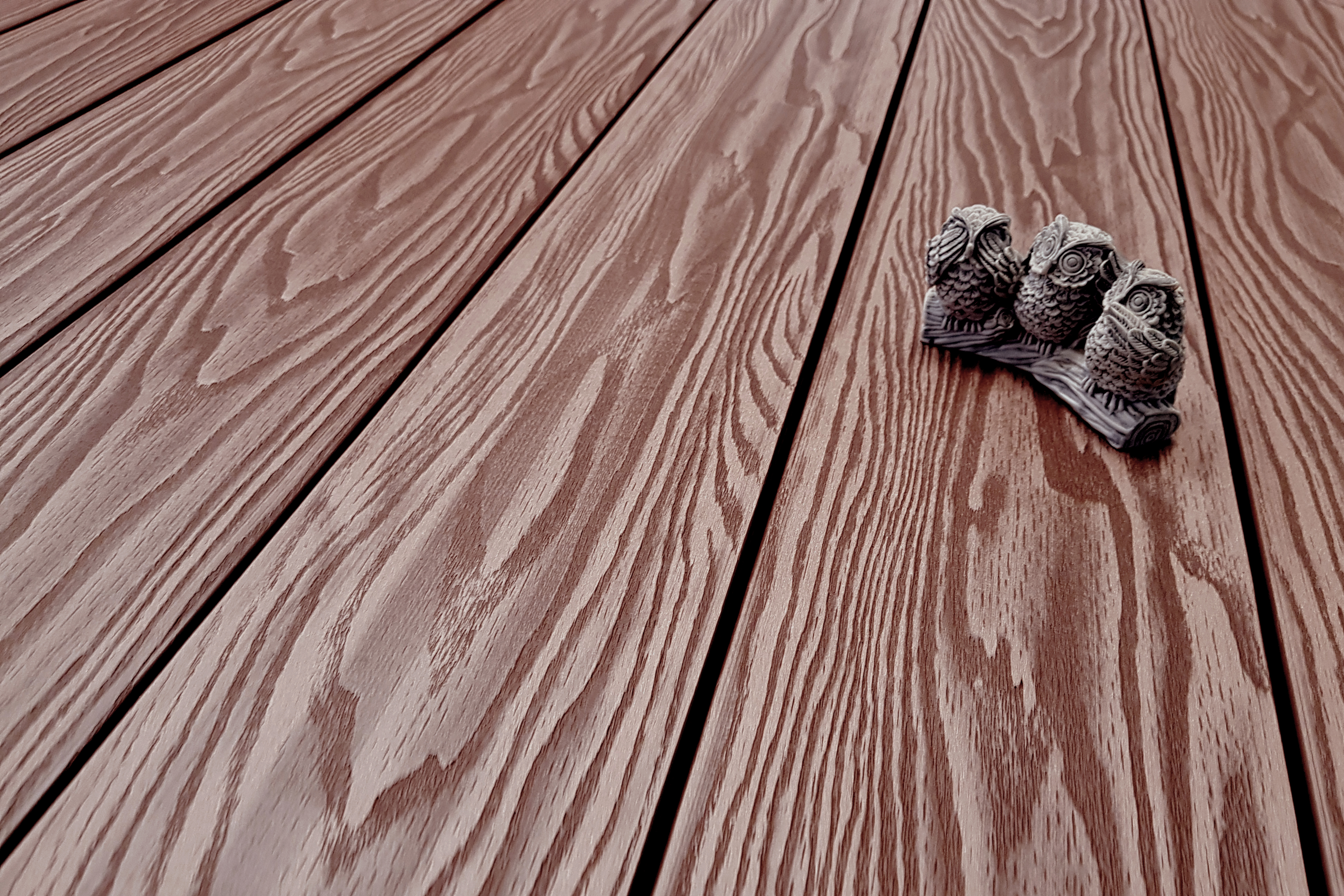 Террасная доска ТЕРРАпол полнотелая с пазом СМАРТ 3D Орех Милано 130х24х4000мм купить в Санкт-Петербурге