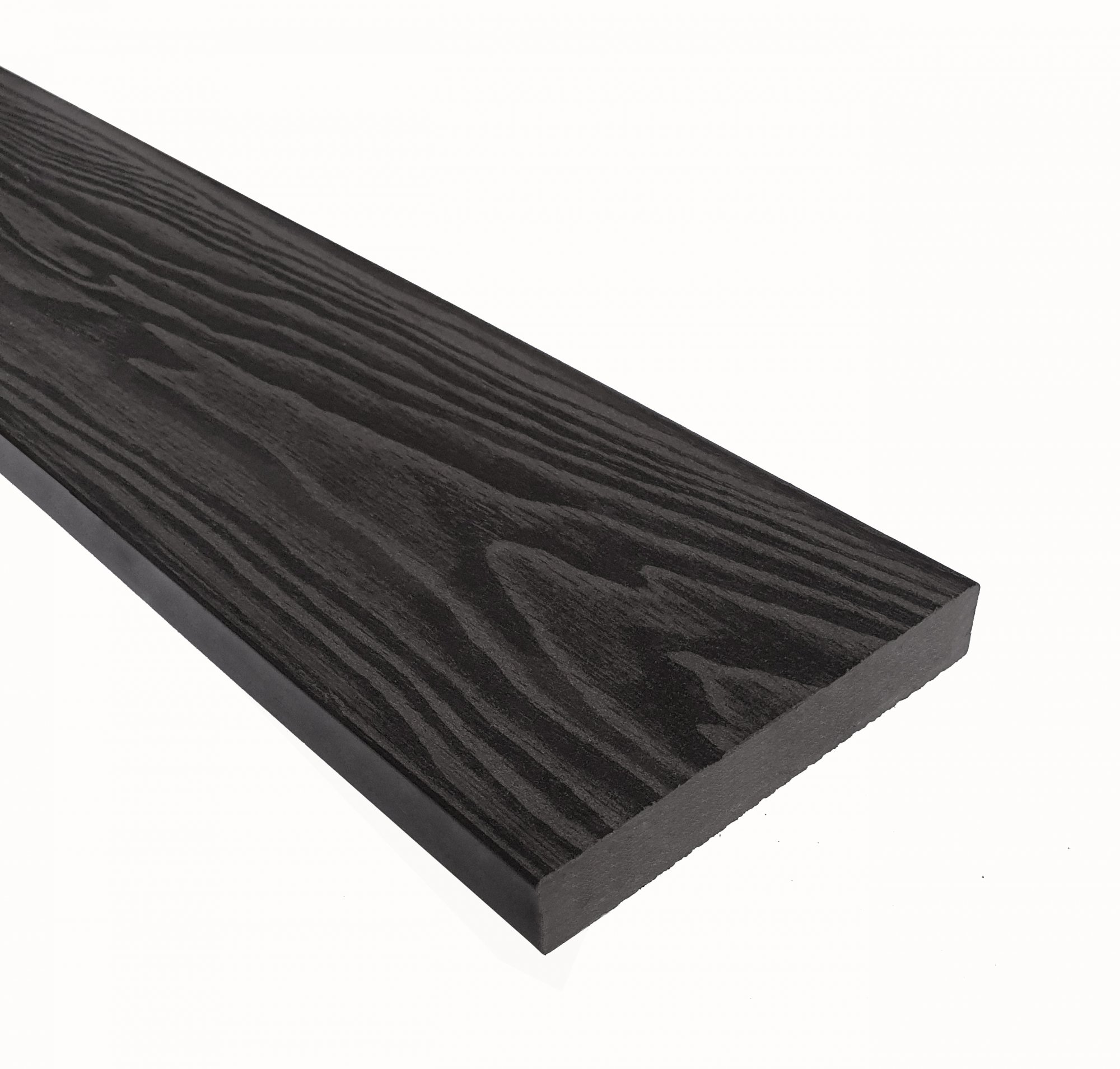 Доска террасная ТЕРРАпол полнотелая без паза СМАРТ 3D Черное дерево 130х24х3000мм купить в Санкт-Петербурге