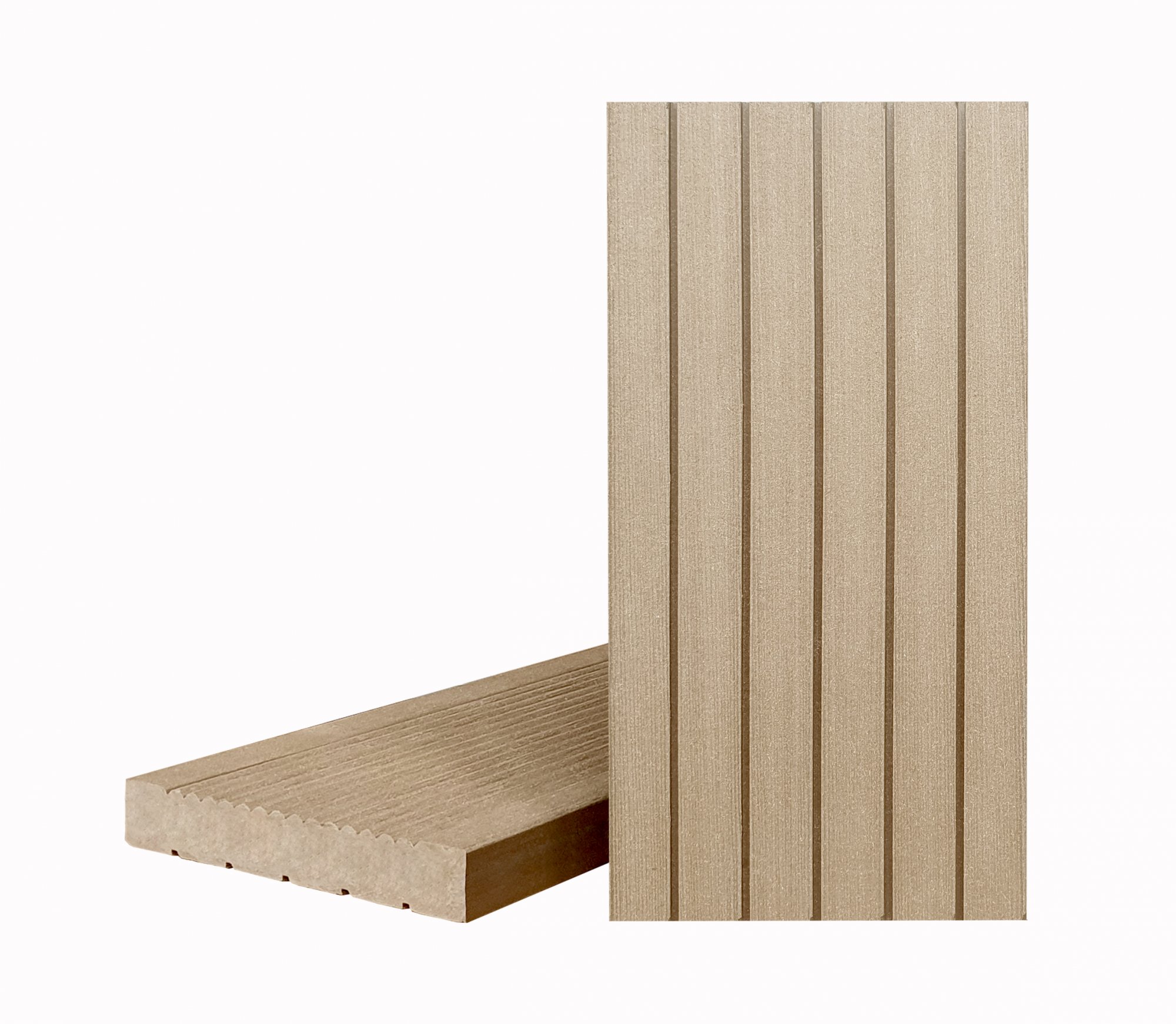 Доска террасная ТЕРРАпол полнотелая без паза КЛАССИК Патио Арахис 147х24х3000мм купить в Санкт-Петербурге