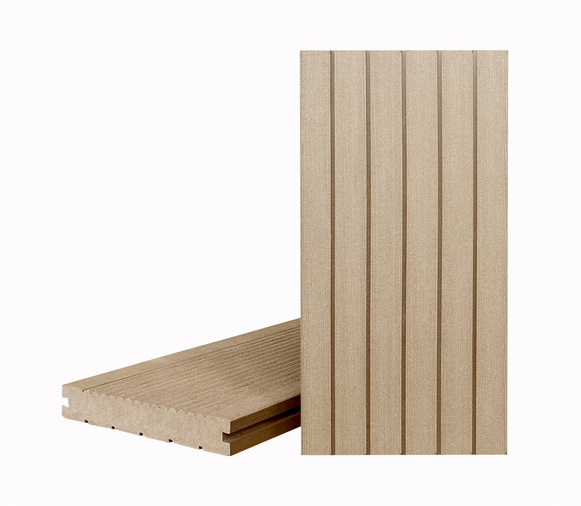 Террасная доска Террапол Классик Арахис полнотелая с пазом патио 4м купить в Санкт-Петербурге