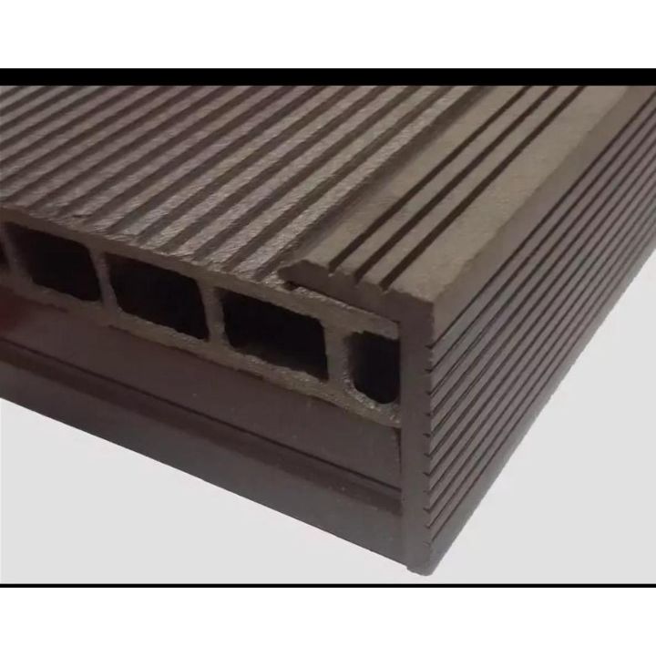 Распродажа Декоративный уголок из ДПК ЭКОДЕК (Россия) венге (темно-коричневый) 30х70х4000мм купить в Санкт-Петербурге