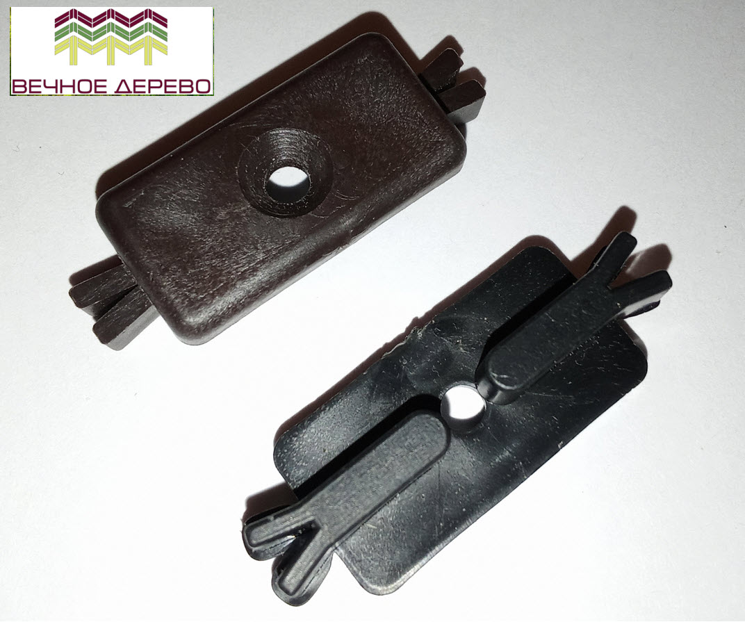 Комплект Универсальных монтажных пластиковых клипс (без самореза) (100 шт) купить в Санкт-Петербурге