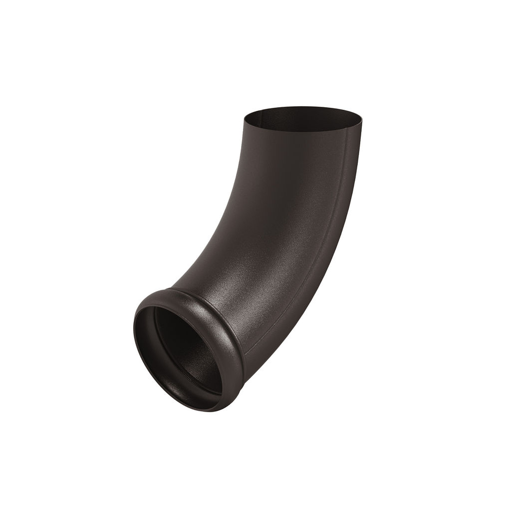 Отвод (слив) трубы декорированный, металлический матовый купить в Санкт-Петербурге