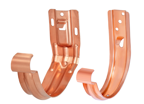 Крюк крепления желоба универсальный с комплектом крепления медный купить в Санкт-Петербурге