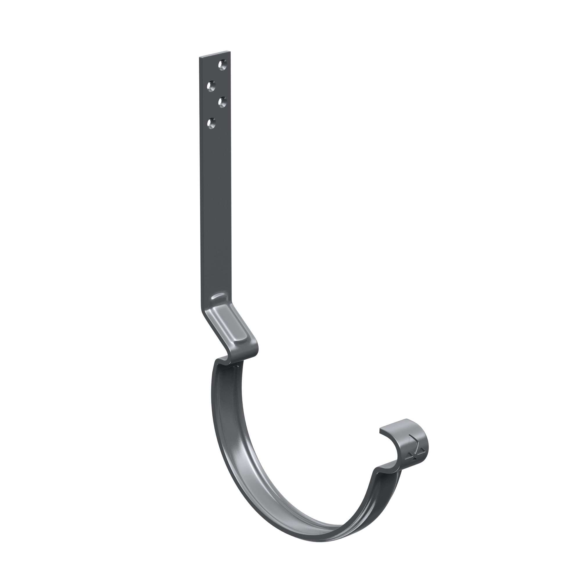 Кронштейн желоба длинный с комплектом крепления модернизированный усиленный Aquasystem Комфорт D125 купить в Санкт-Петербурге