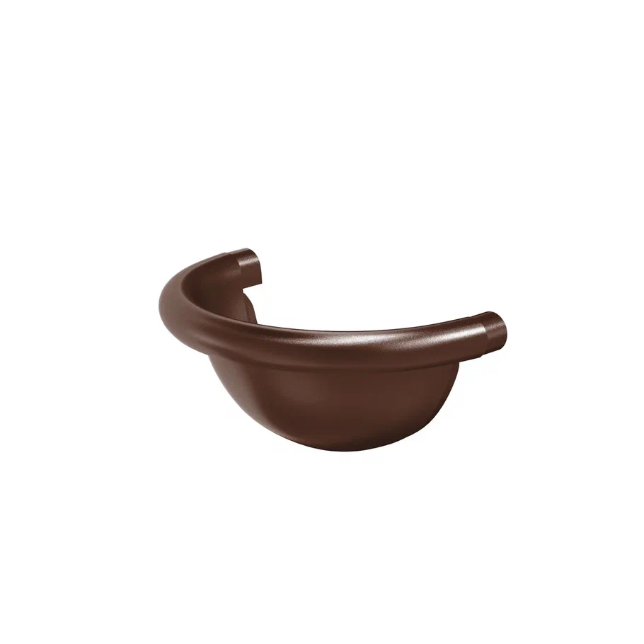 Заглушка желоба полукруглая D150 матовый PU aquAsystem купить в Санкт-Петербурге