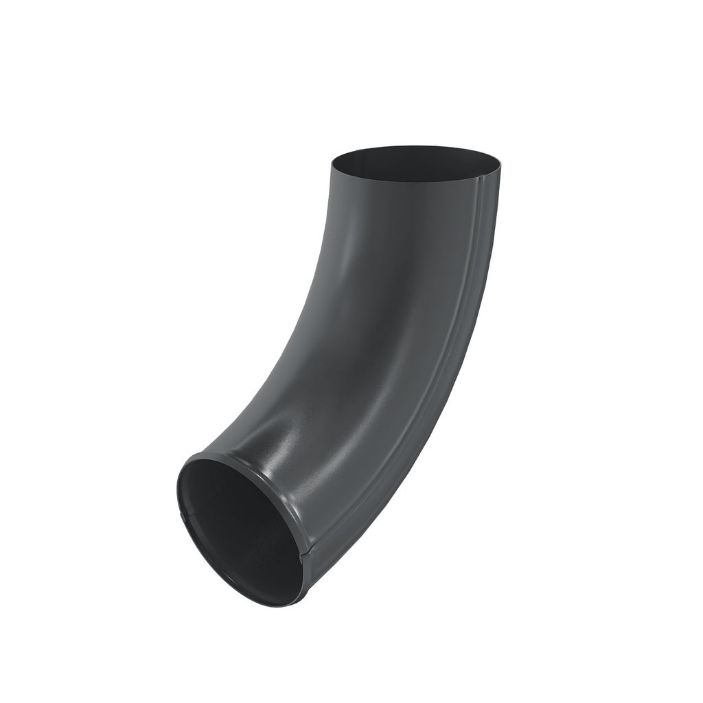 Слив (отвод) D90 темно-серый (7024) PU aquAsystem купить в Санкт-Петербурге