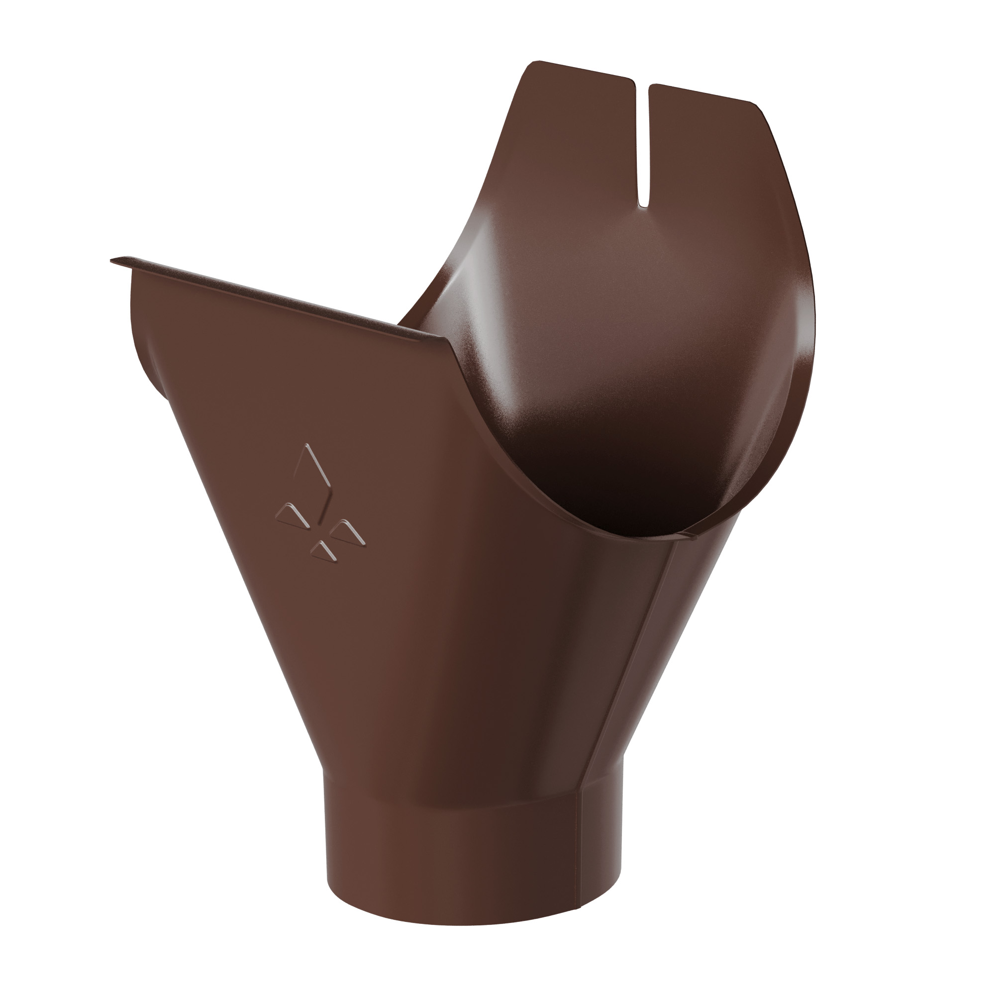 Воронка желоба металлическая, D125 купить в Санкт-Петербурге