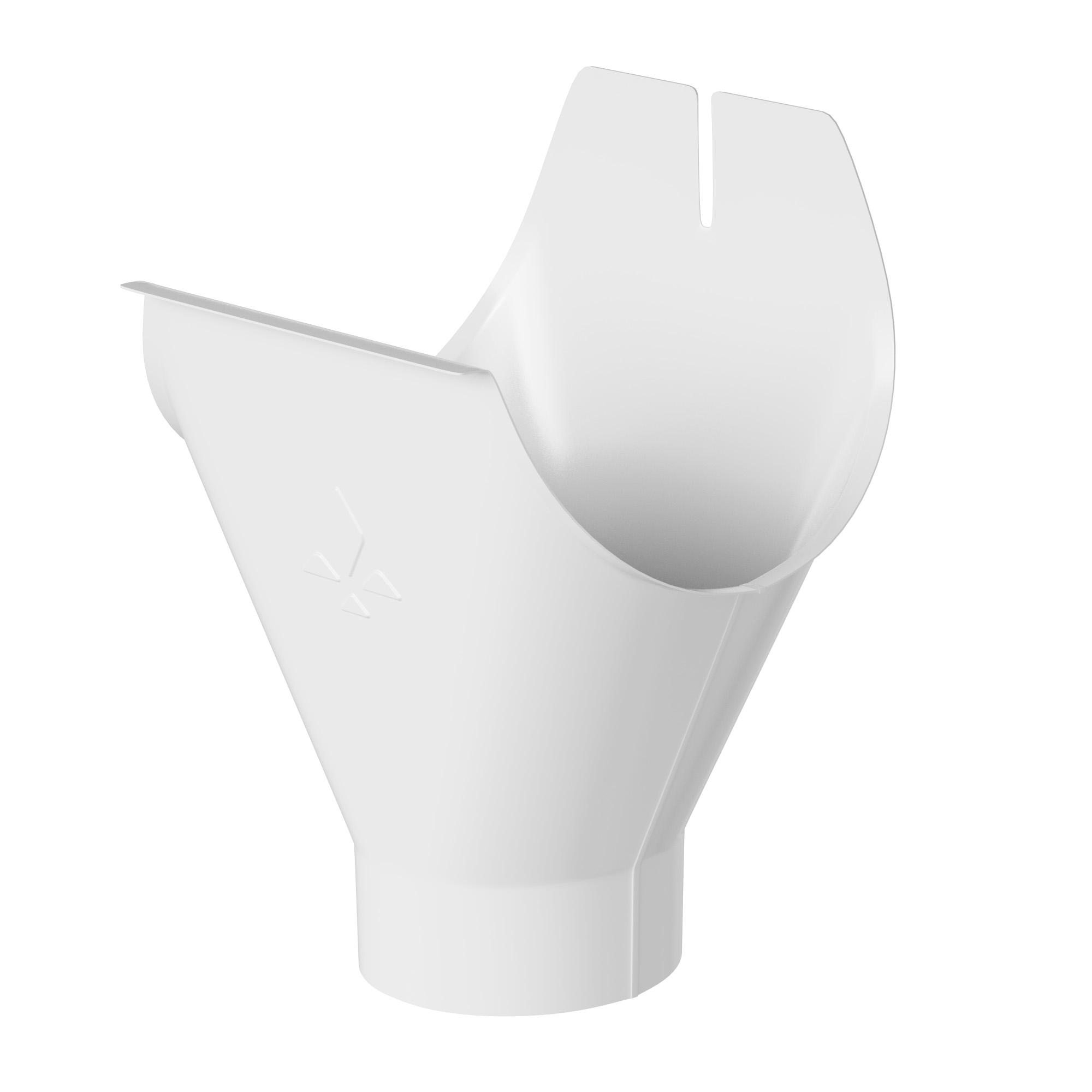 Воронка желоба металлическая, D125 купить в Санкт-Петербурге