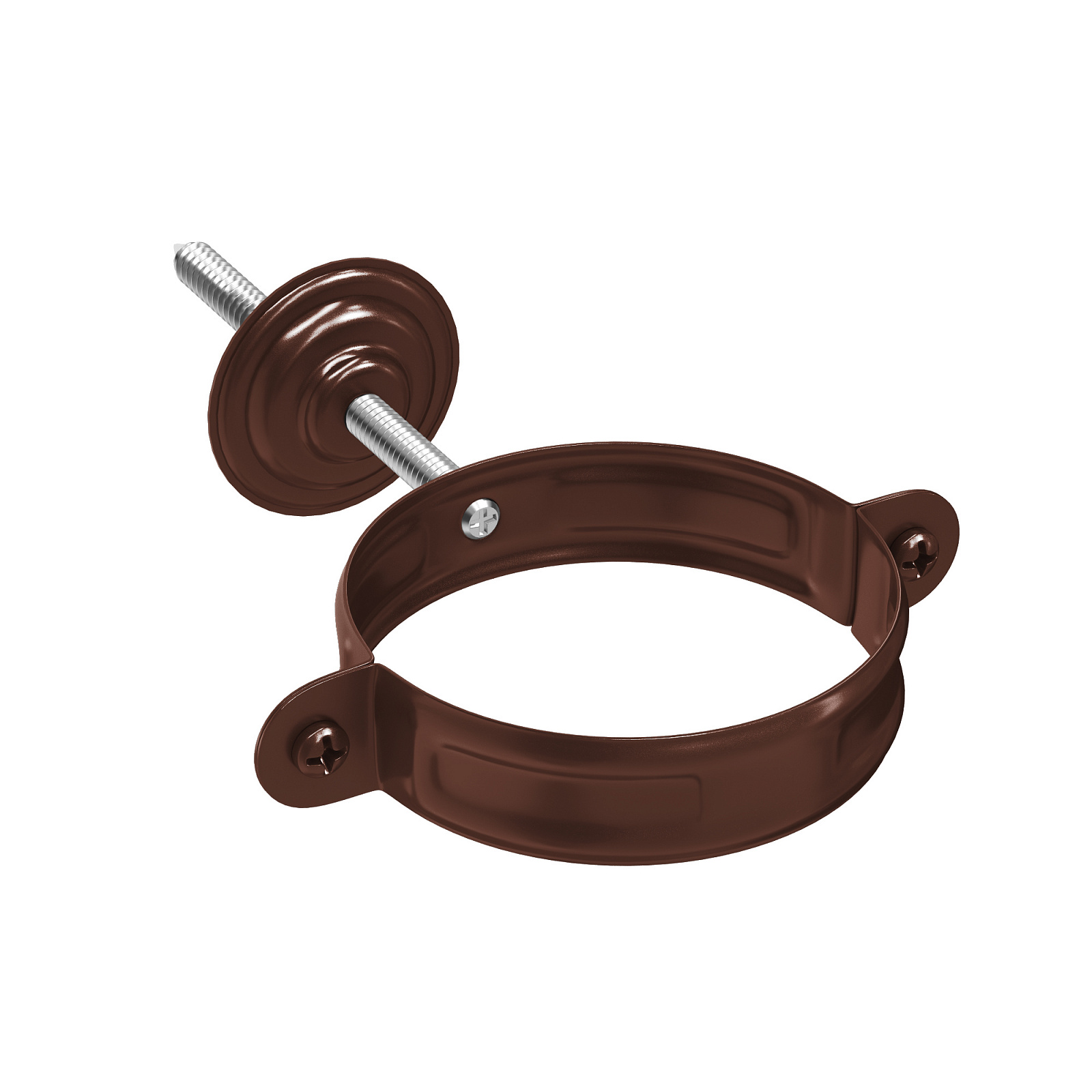 Хомут трубы (с метизом и накладкой) металлический купить в Санкт-Петербурге