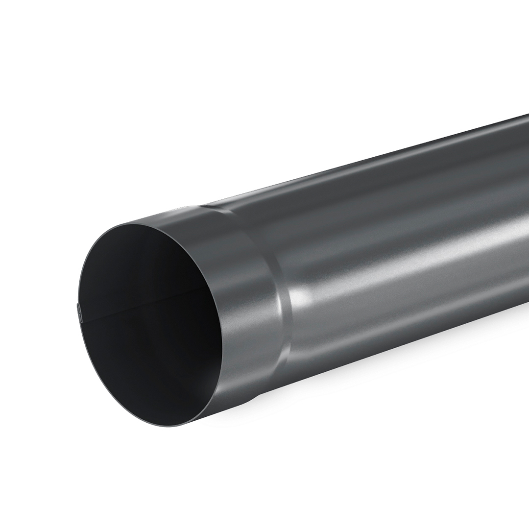 Труба водосточная Aquasystem Комфорт 1000мм D90 купить в Санкт-Петербурге