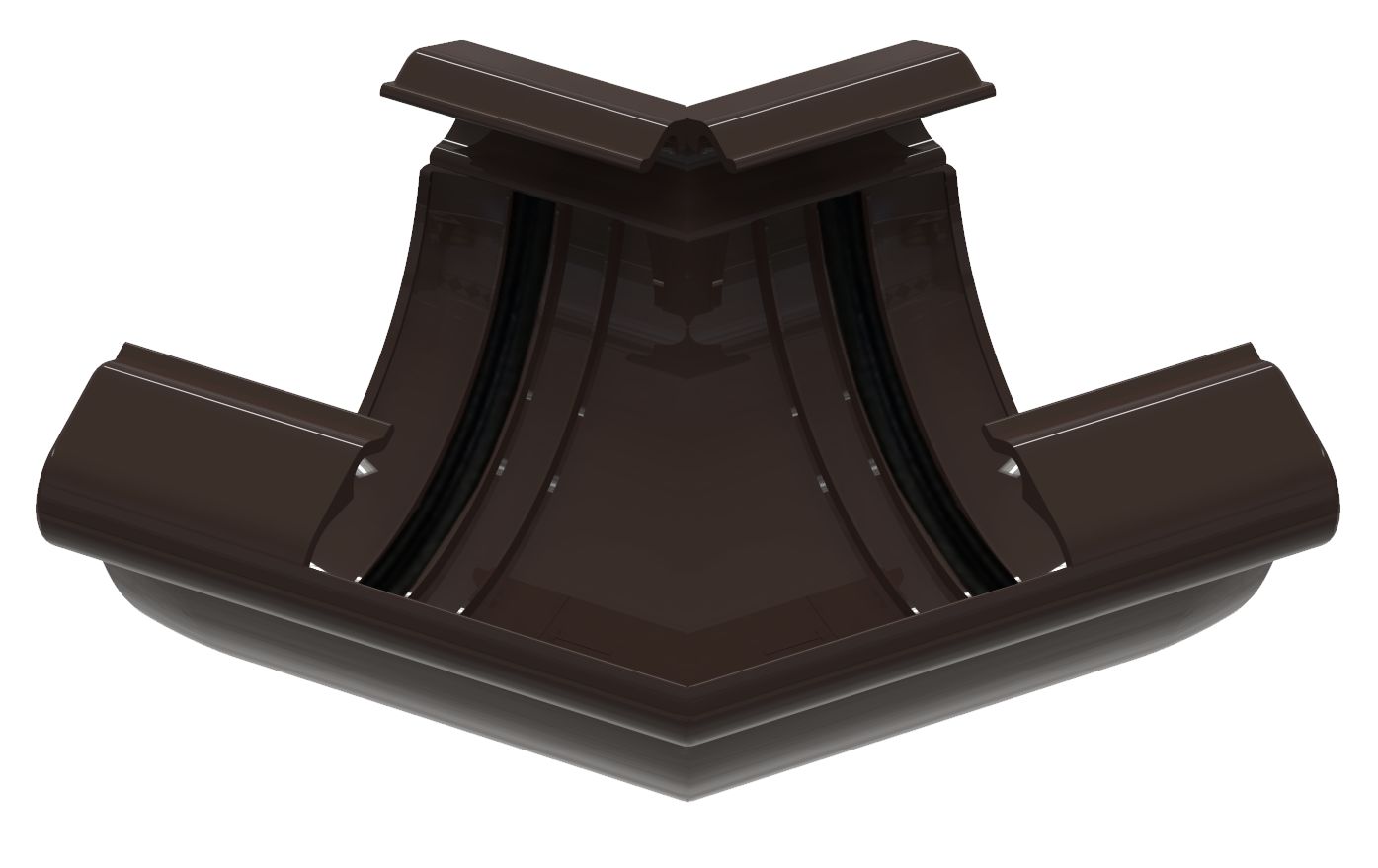 GLC ПВХ Угол желоба 135° пластиковый купить в Санкт-Петербурге