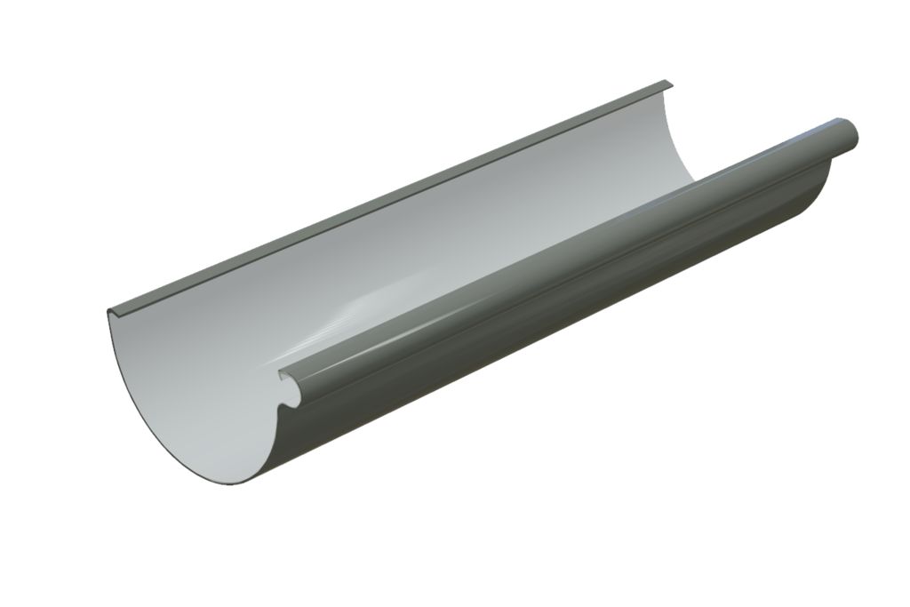 GLC ПВХ Желоб водосточный пластиковый 3м купить в Санкт-Петербурге