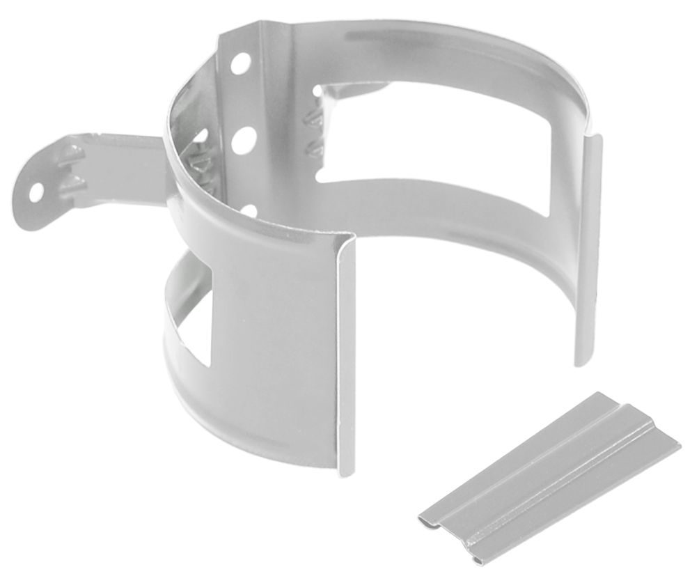 Хомут трубы (дерево) металлический D90 купить в Санкт-Петербурге