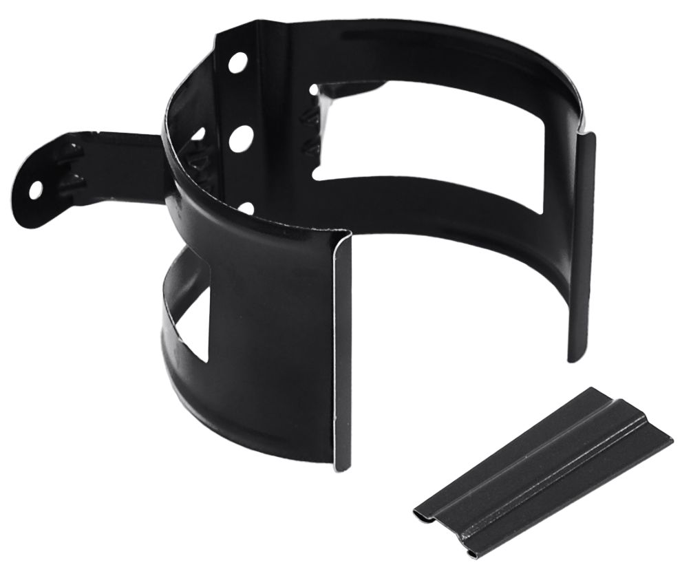 Хомут трубы (дерево) металлический D90 купить в Санкт-Петербурге