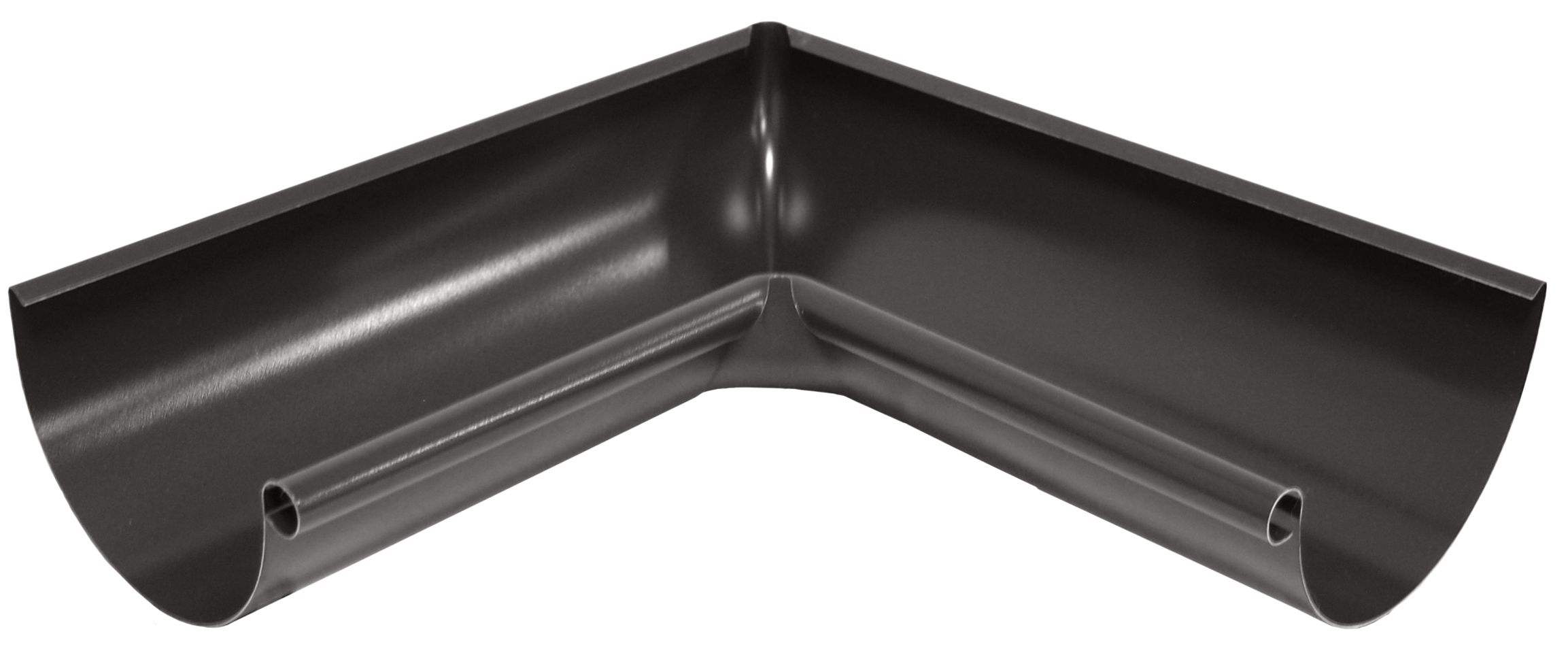 Угол желоба внутренний 90&degметаллический D125 купить в Санкт-Петербурге