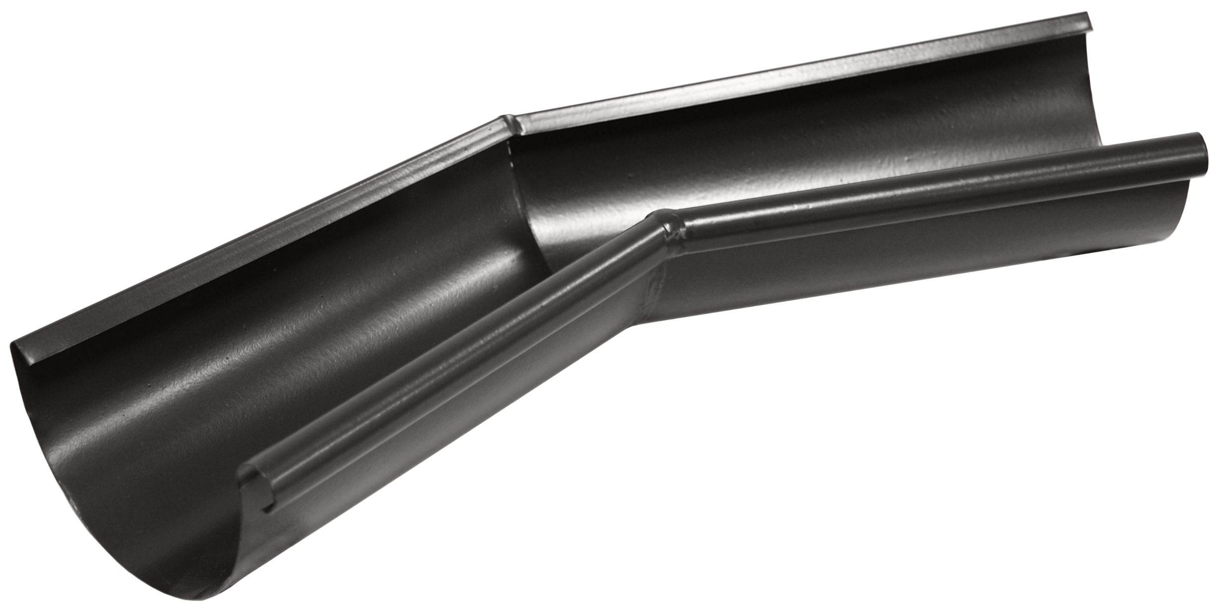 Угол желоба внутренний 135&degметаллический D125 купить в Санкт-Петербурге