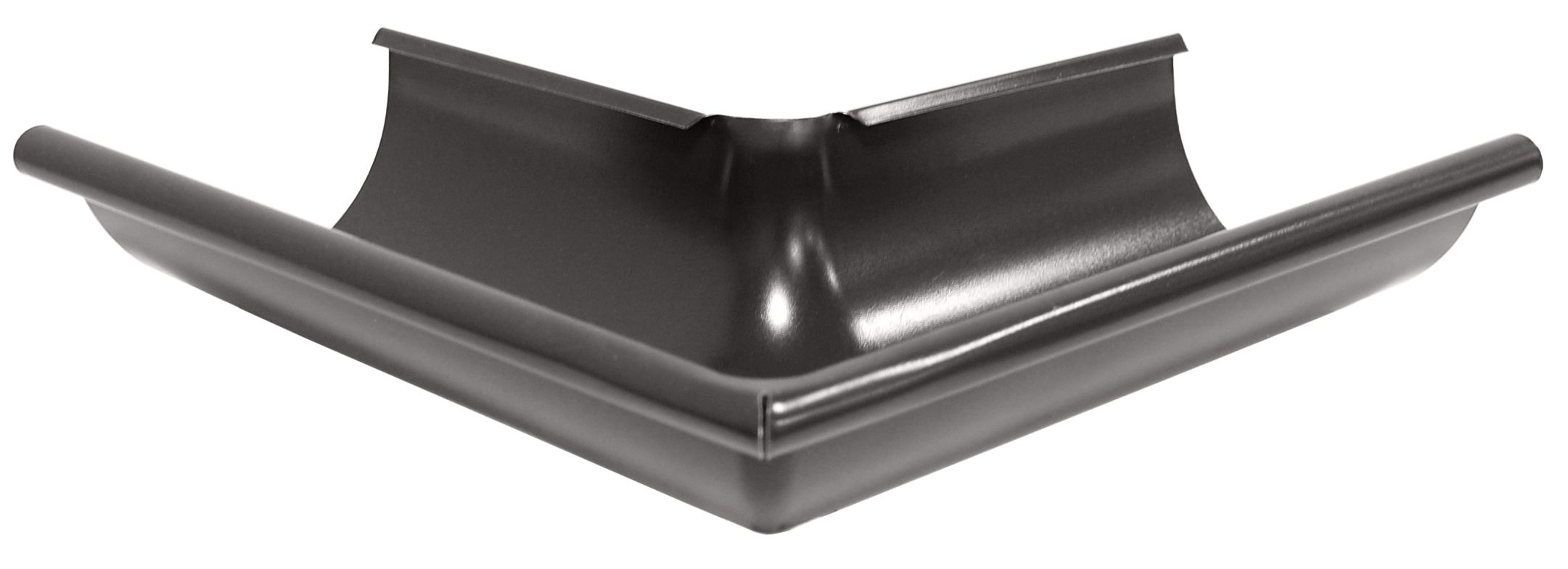 Угол желоба внешний 90&degметаллический D150 купить в Санкт-Петербурге