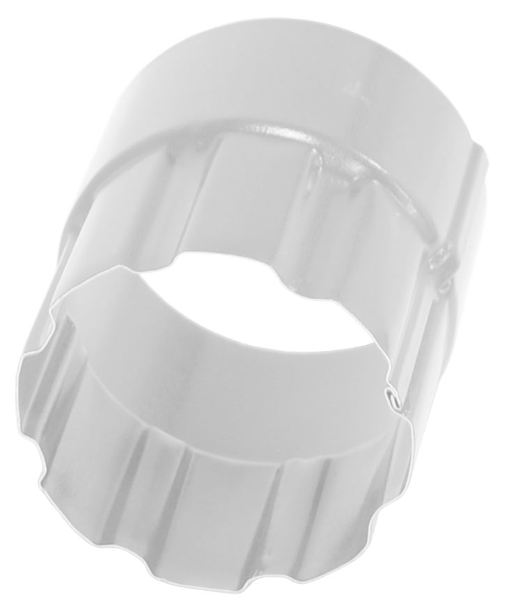 Соединитель трубы металлический D90 купить в Санкт-Петербурге