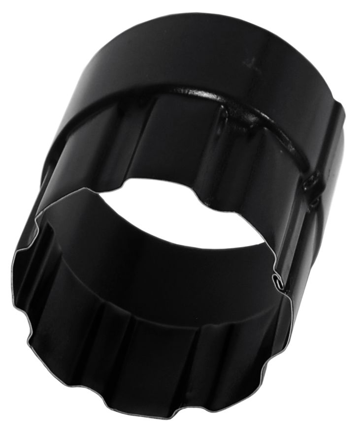 Соединитель трубы металлический D90 купить в Санкт-Петербурге