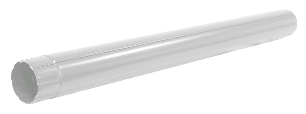 Труба водосточная 1м металлическая D90 купить в Санкт-Петербурге