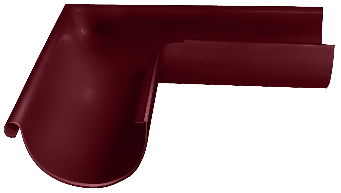 Угол желоба внешний 90° D125 GrandLine ПЭ купить в Санкт-Петербурге