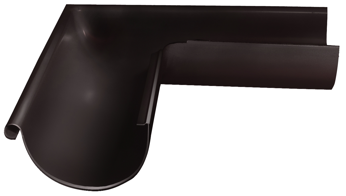 Угол желоба внешний 90° D125 GrandLine ПЭ купить в Санкт-Петербурге