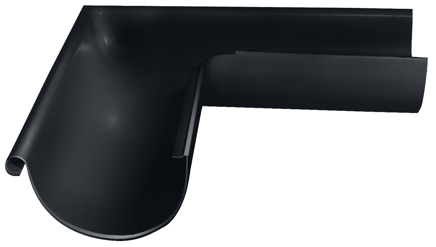 Угол желоба внешний 90° D125 GrandLine ПЭ купить в Санкт-Петербурге