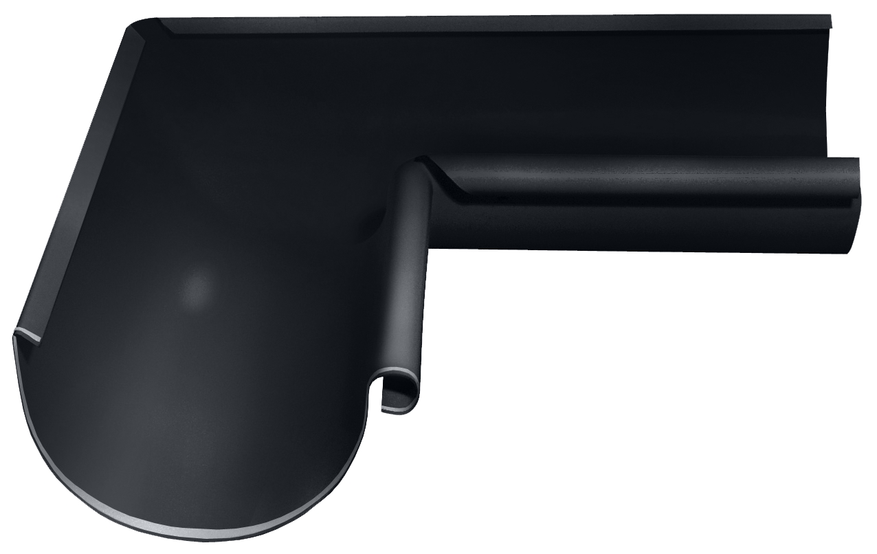 Угол желоба внутренний 90° D125 GrandLine ПЭ купить в Санкт-Петербурге