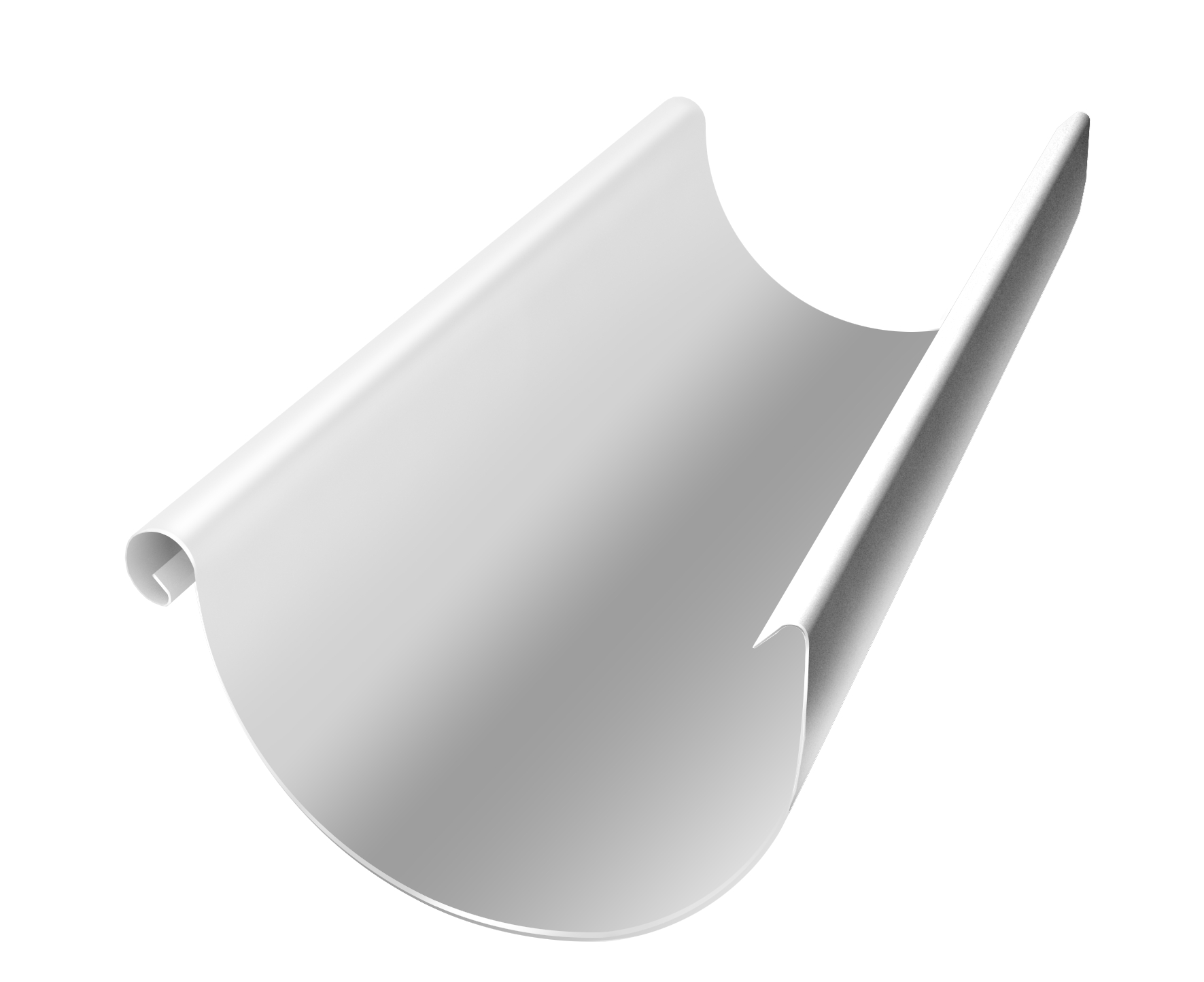 Желоб полукруглый 3000мм D150 GrandLine ПЭ купить в Санкт-Петербурге