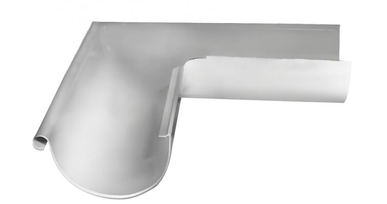 Угол желоба внешний 90° D125 GrandLine ПЭ купить в Санкт-Петербурге