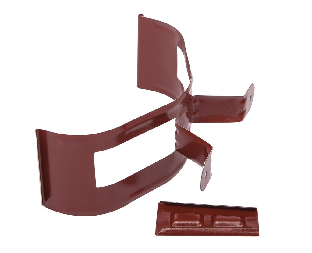 Хомут трубы на деревянную стену ("уши") D90 купить в Санкт-Петербурге