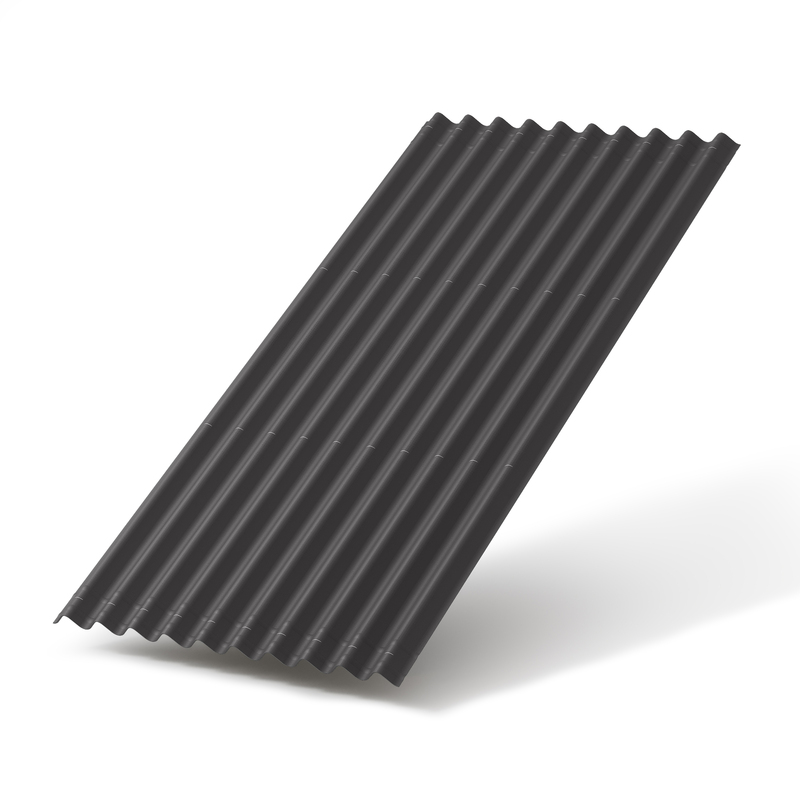 Лист Ондулин SMART серый купить в Санкт-Петербурге