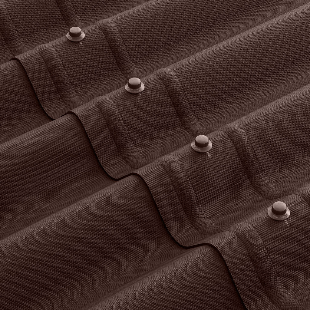 Лист Ондулин SMART коричневый купить в Санкт-Петербурге