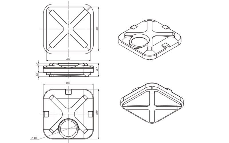 Бак душевой 150 л, с лейкой купить в Санкт-Петербурге