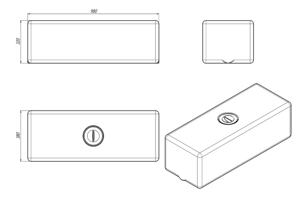 Ёмкость ЭВП 100 купить в Санкт-Петербурге