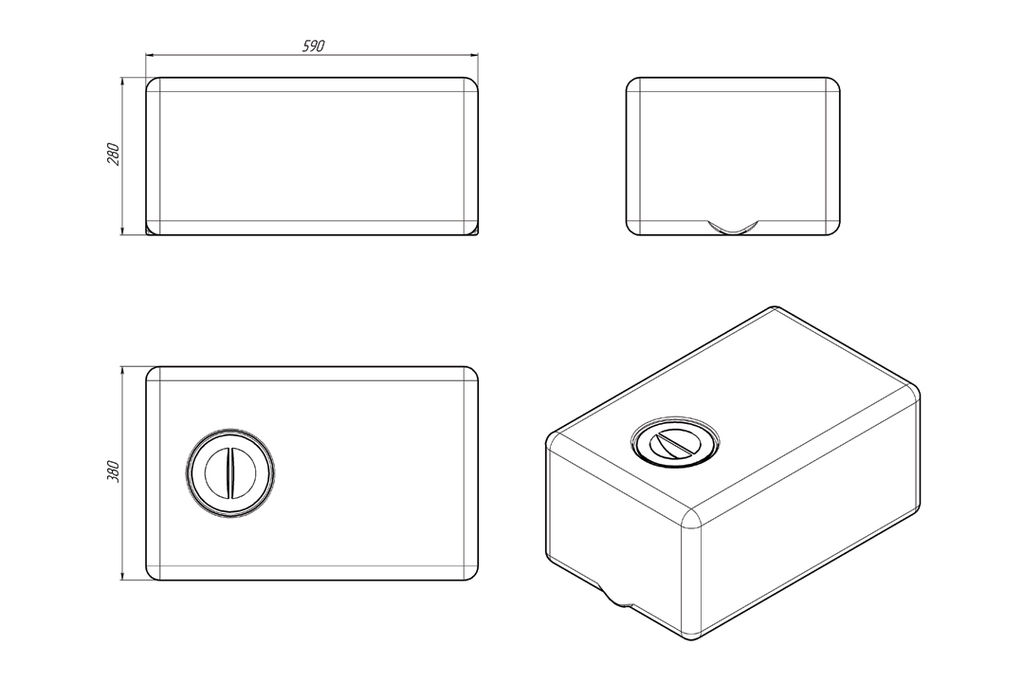 Ёмкость ЭВП 50 купить в Санкт-Петербурге