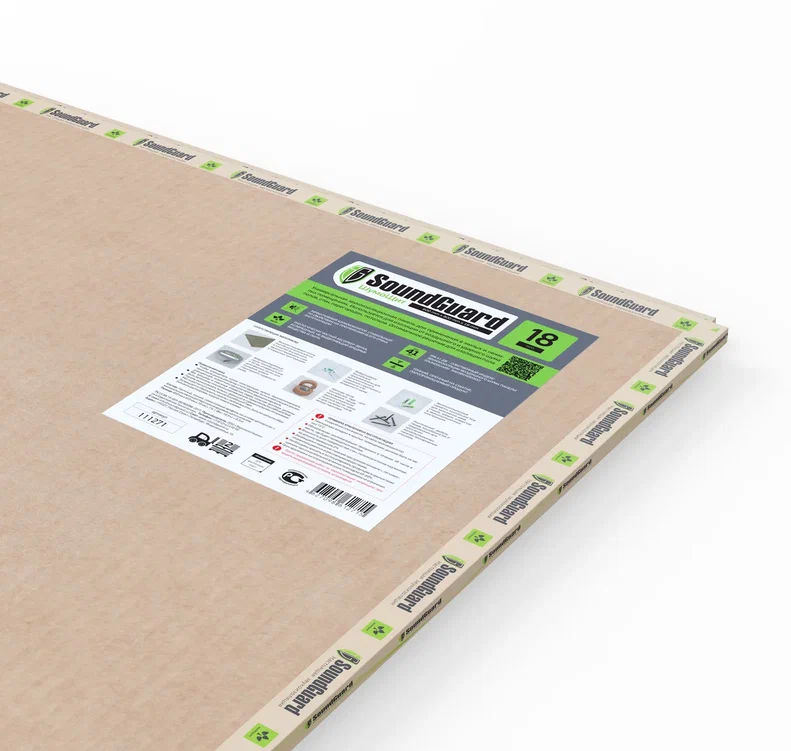 Панель звукоизоляционная SoundGuard ШумоЩит ПП18 купить в Санкт-Петербурге