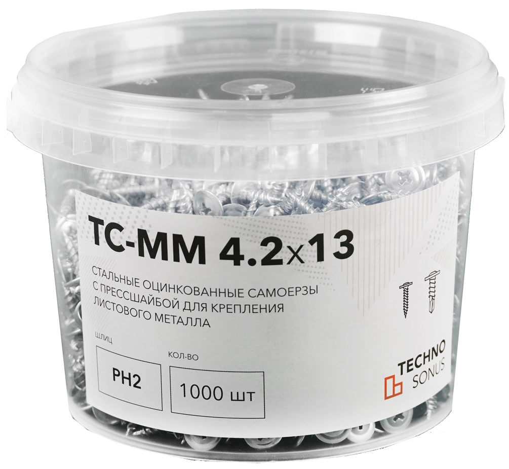 Саморезы ТС-ММ 4.2х13 (1000шт) купить в Санкт-Петербурге