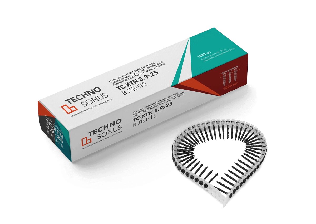 Саморез TC-XTN 3.9х25 в ленте (1000шт) купить в Санкт-Петербурге