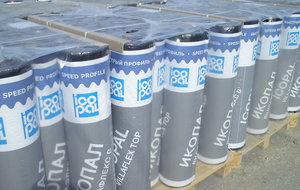 Рулонная битумная наплавляемая кровля Икопал В (верхний слой) ЭКП 10м2 купить в Санкт-Петербурге